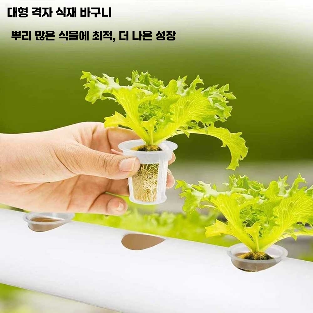 식물재배기 상추 키우기 스마트팜 채소 과일 베란다 4단 12관 - 상세 이미지 4