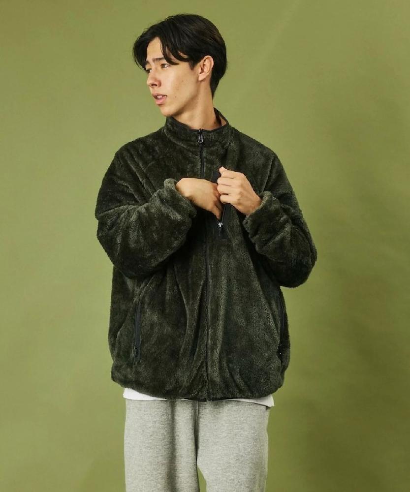 프릭스스토어 26FW 릴렉스핏 나일론 리버시블 플리스 후리스 블루종 자켓 이미지 6