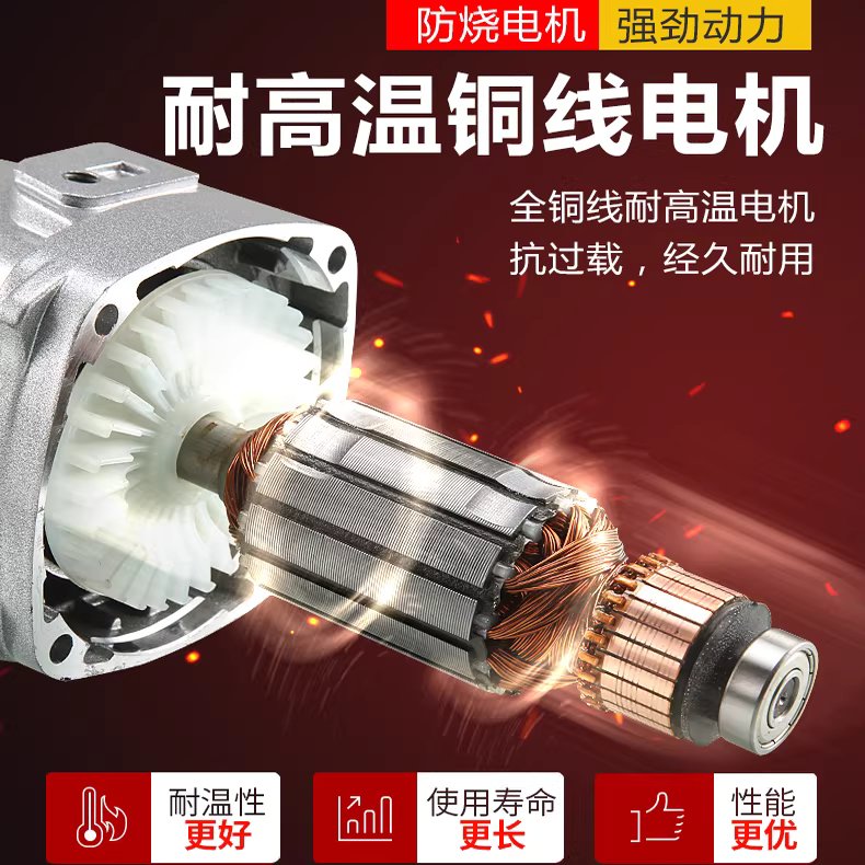전동 브러시 샌딩기 목재 사포 폴리싱 연마 그라인더 3800W - 상세 이미지 4