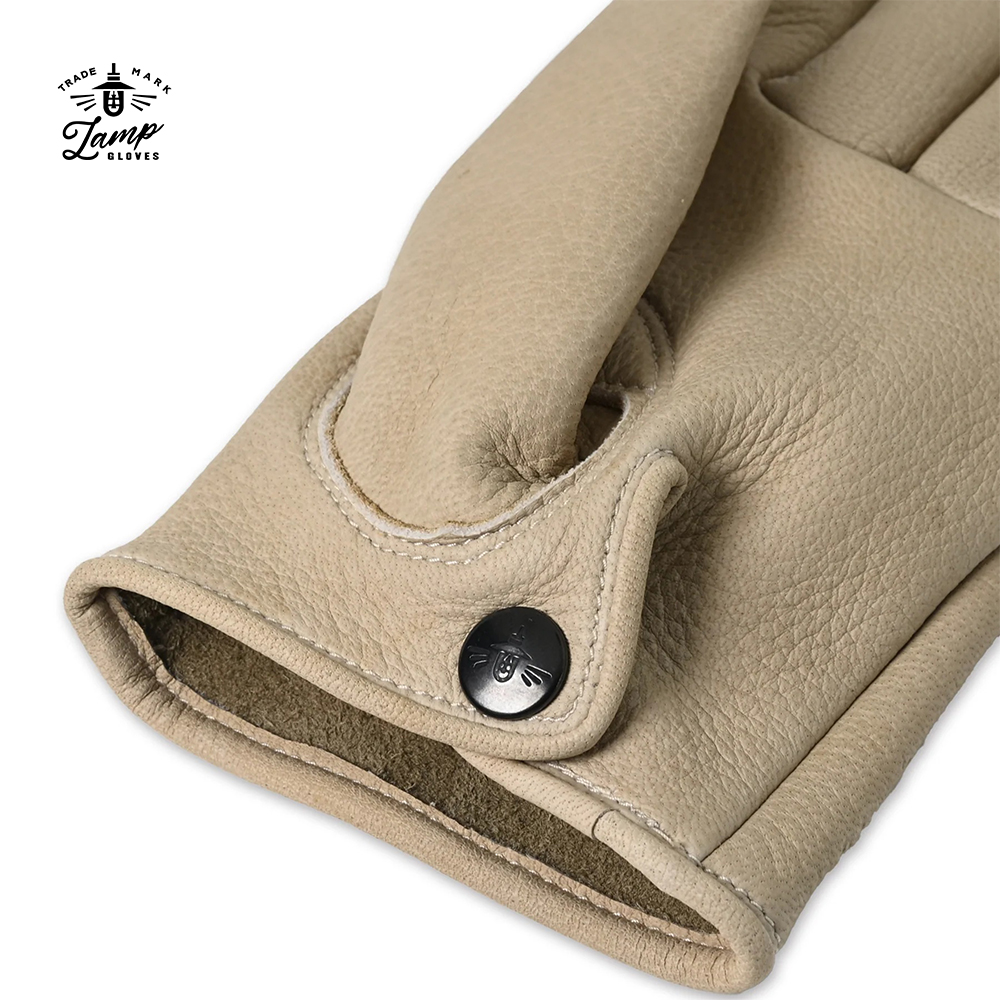 Lamp Gloves 램프 글러브 미드 그레이지 사슴가죽 일본 프리미엄 수제 범용 장갑 - 상세 이미지 3