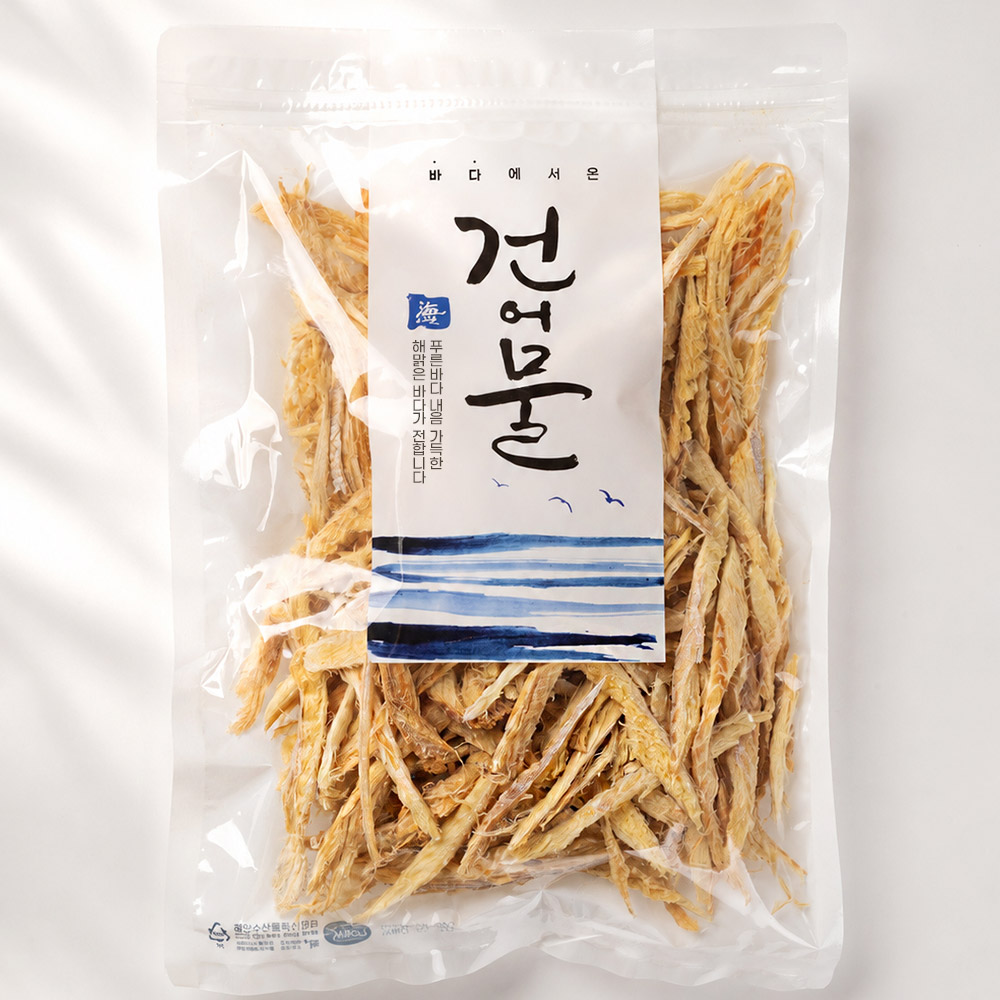 황태채 250g 북어채 황태 북어 먹태 채 - 상품 이미지