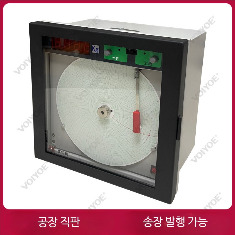 자기압력기록계 디지털 레코드 온도 기록장치 측정기 - 상세 이미지 4