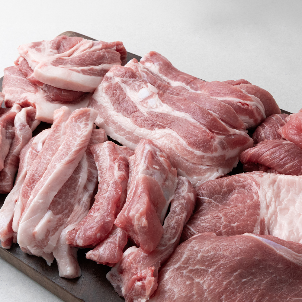 프리미엄 1등급 돼지고기 한돈 선물세트 혼합, 2kg, 1개 - 상세 이미지 3