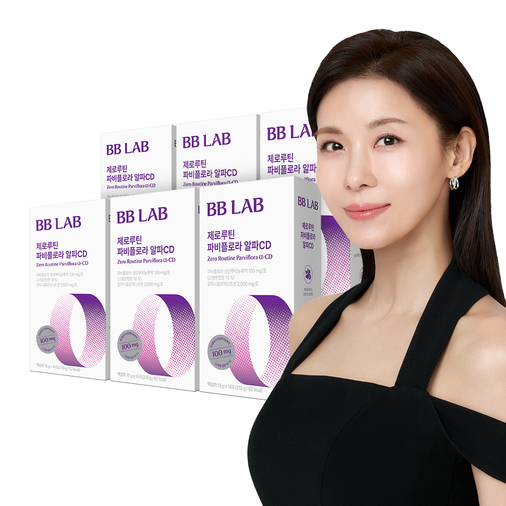 비비랩 제로루틴 파비플로라 알파CD 알파시클로덱스트린 흑생강 14포, 6개 - 상품 이미지