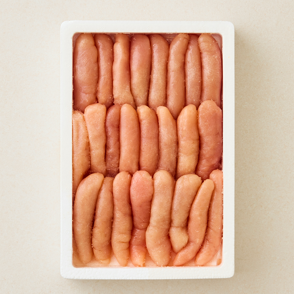 덕화명란 대용량 저염 백명란 1kg (장석준 업소용 벌크 무색소 요리용 알뜰 고단백 )