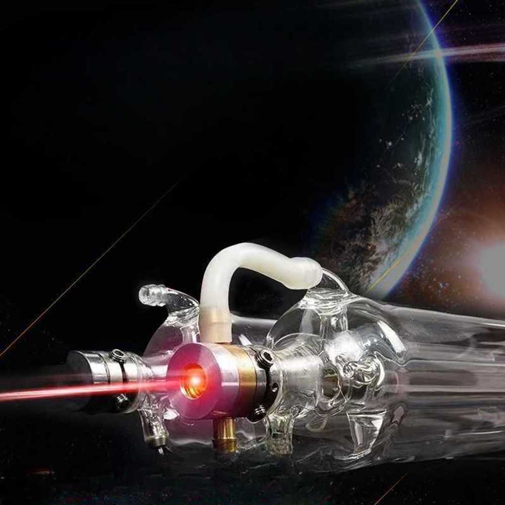 CO2 레이저 튜브 유리 각인기 금속 조각기 절단기 120055mm (60-75W) - 상세 이미지 2