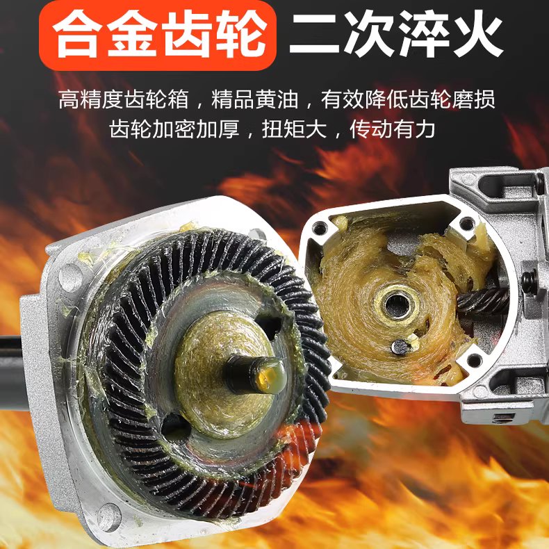 전동 브러시 샌딩기 목재 사포 폴리싱 연마 그라인더 3800W - 상세 이미지 5