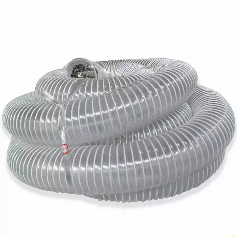 주름관 파이프 PVC 배관 호스 우수관 이중 벽관 도랑 내경180MM 10M(두께0.83MM) - 상품 이미지