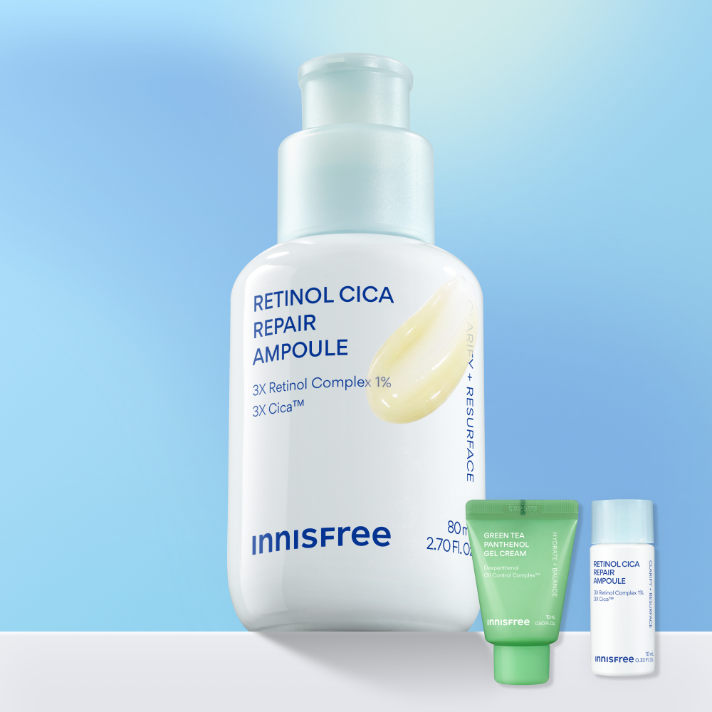 [초대용량] 이니스프리 레티놀 시카 흔적 앰플 / 트러블 모공 색소침착 저자극 80ml, 1개