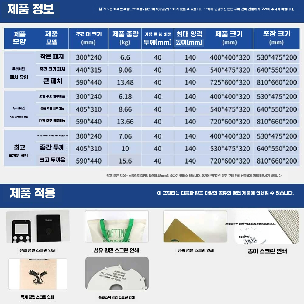 실크 스크린 고정기 판 틀 프레임 판화 화방용 기계 SMD 모델(소형) 240x300mm - 상세 이미지 3