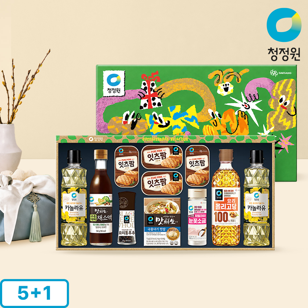 [N배송5+1]청정원 행복고급N호 추석 명절 선물세트 - 상품 이미지