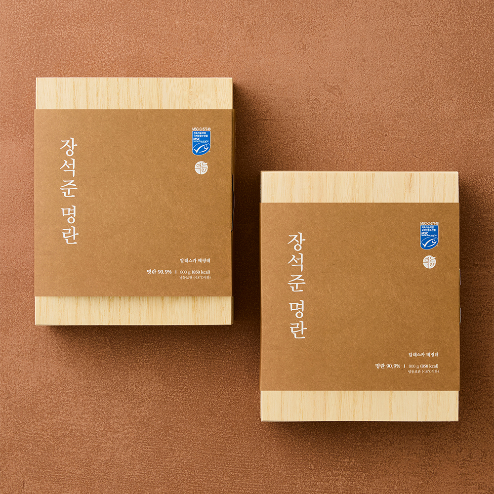 덕화명란 장석준 선물세트 1600 A (대한민국 명장 프리미엄 선물 저염 무색소 무보존료 무발색제) - 상품 이미지