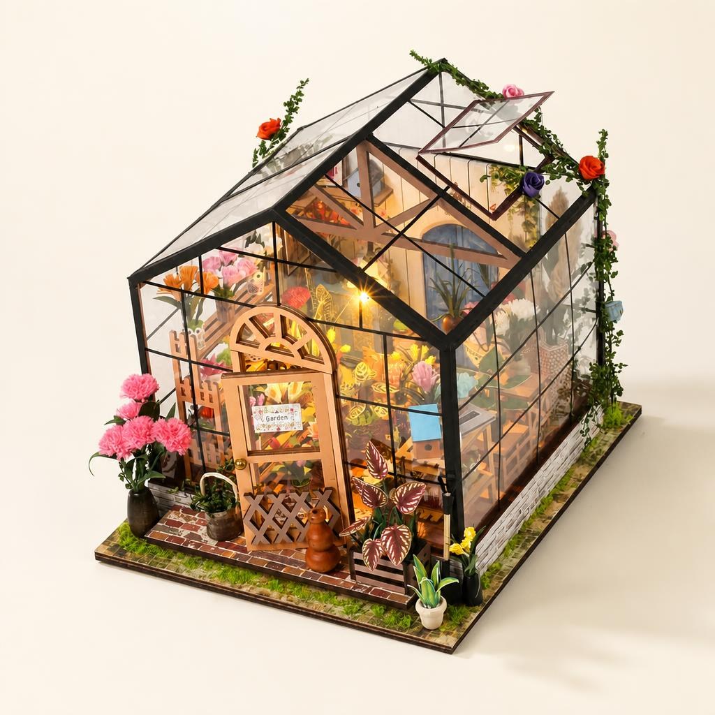 조립 집짓기diy 블록 미니어쳐하우스 기본형 - 상품 이미지