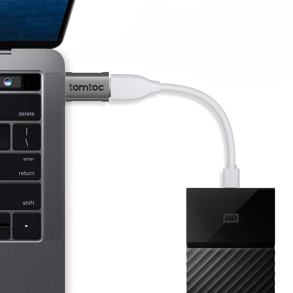 플러그앤플레이 알루미늄 타입C To USB 3.0 젠더 - 상품 이미지