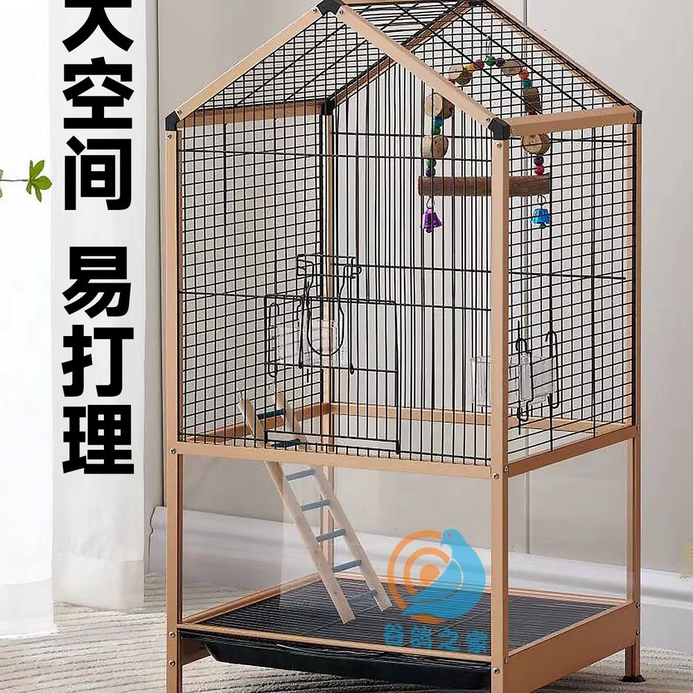 원목 앵무새대형새장 놀이터 앵무새케이지 기본형 - 상세 이미지 5