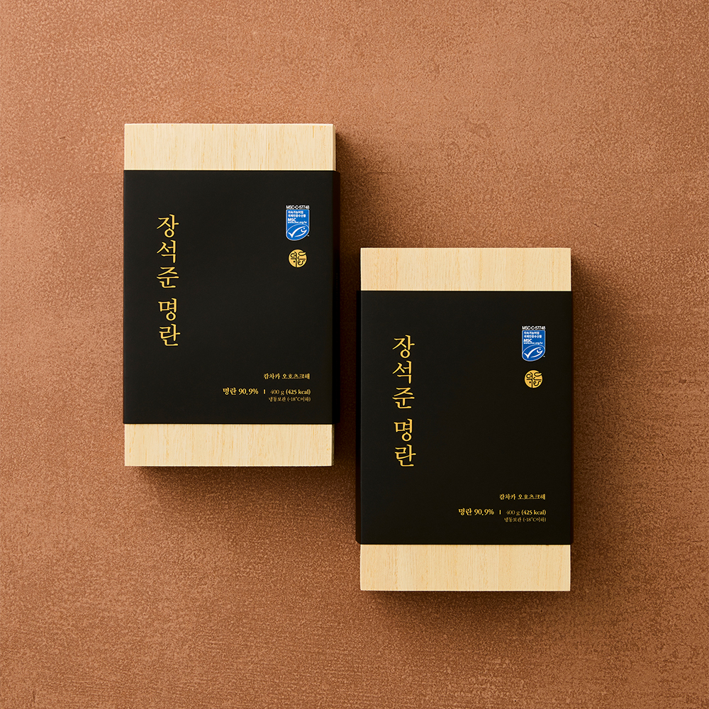 덕화명란 장석준 선물세트 800 R (대한민국 명장 프리미엄 선물 저염 무색소 무보존료 무발색제) - 메인 이미지