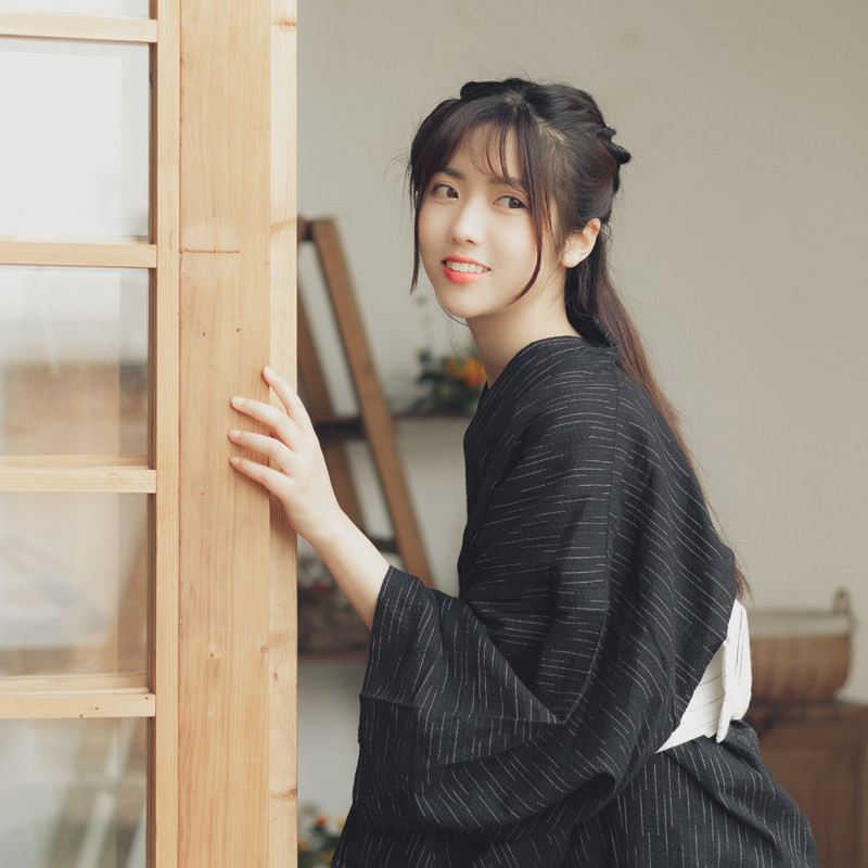 기모노 코스프레 유카타 전통의상 온천옷 애니메이션 - 상세 이미지 3