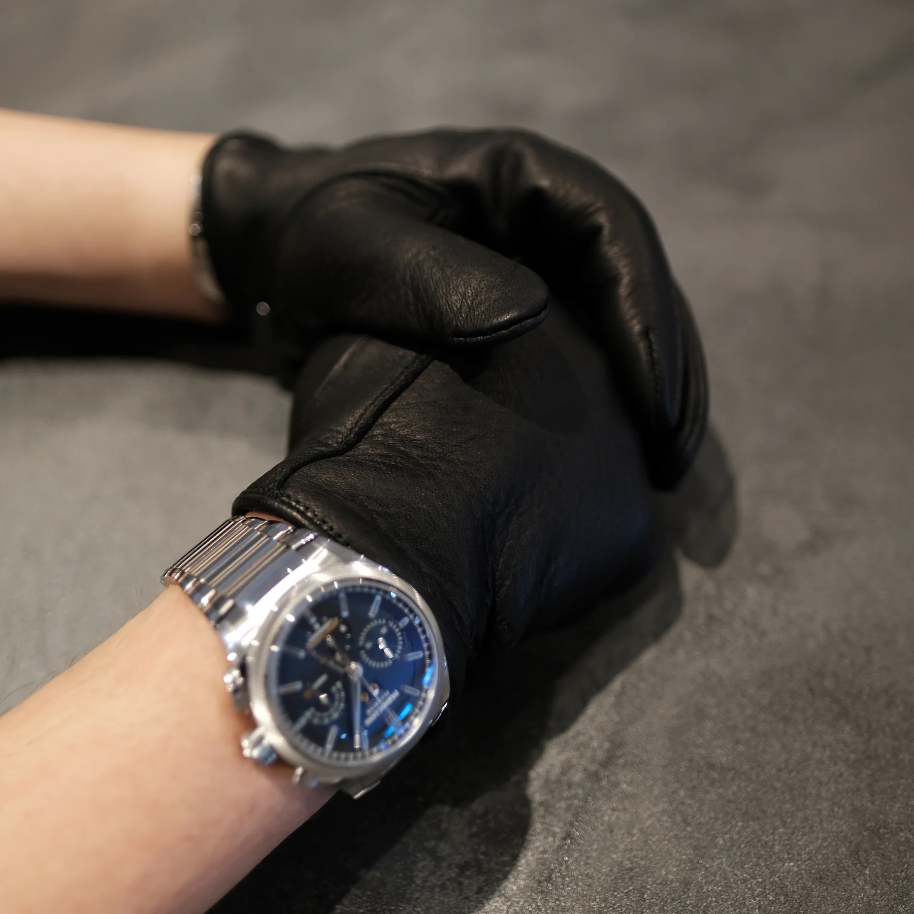 Lamp Gloves 램프 글러브 미드 그레이지 사슴가죽 일본 프리미엄 수제 범용 장갑 이미지 7