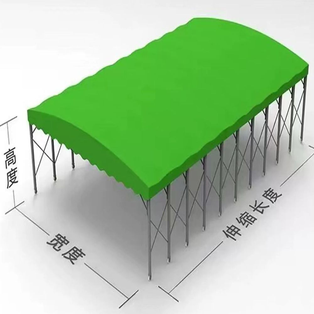 이동식 자바라천막 개폐식 주차천막 간이 기본형 - 상세 이미지 5