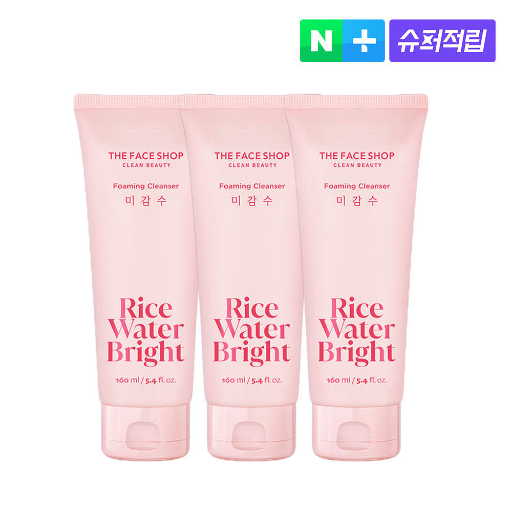 [슈퍼적립] 더페이스샵 미감수 브라이트 클렌징 폼 160ml, 3개 이미지 8