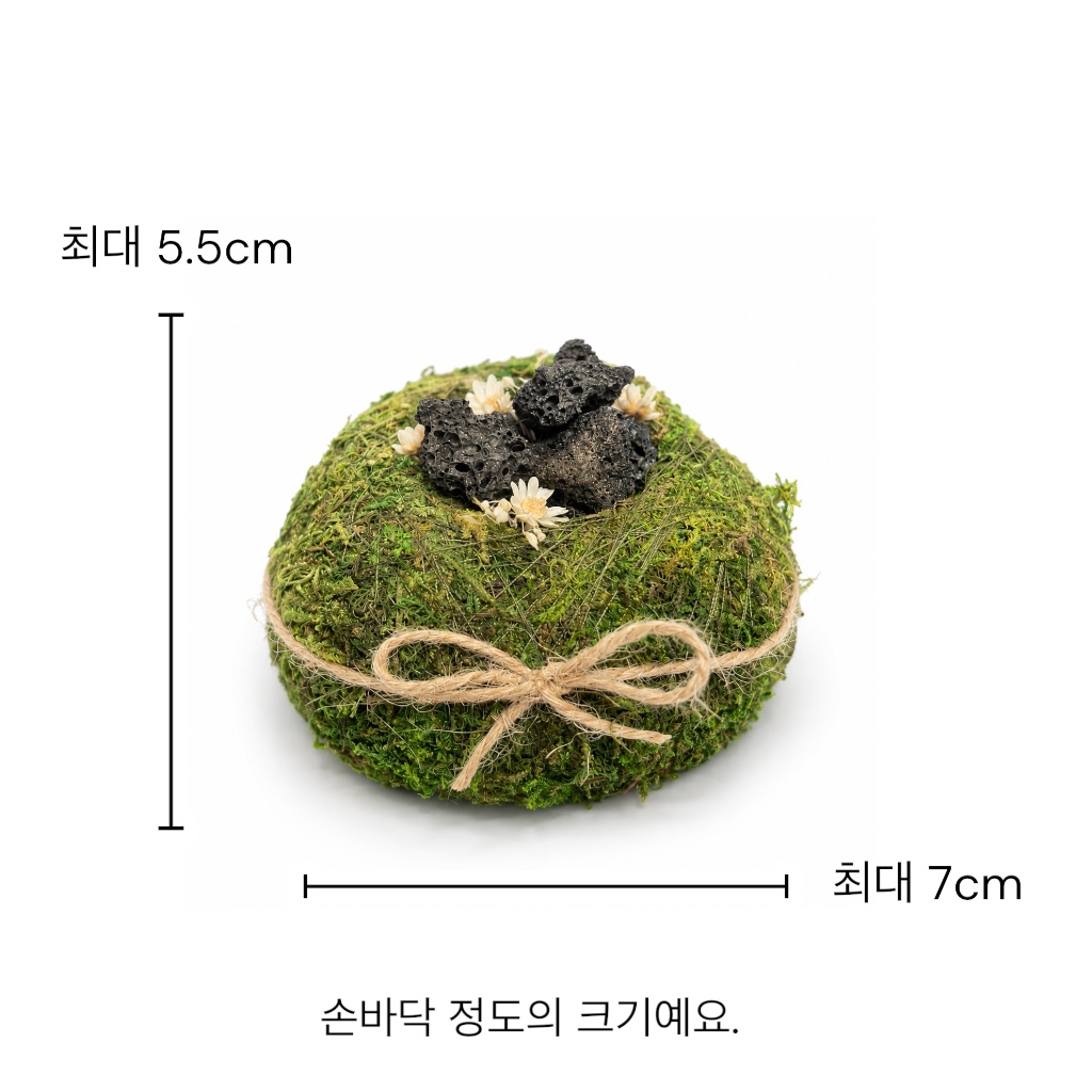 돌방향제 화산석+잔디밭, 10g, 1개 - 상세 이미지 2