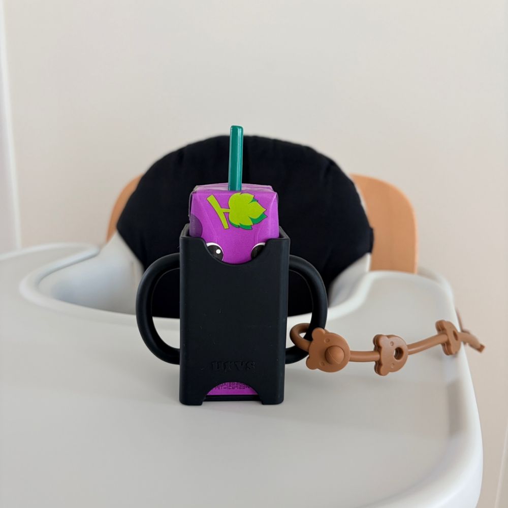urvs 우유팩홀더 Milk case holder 우유케이스 팩홀더 주스컵 실리콘컵 아기컵 유아컵 - 상품 이미지
