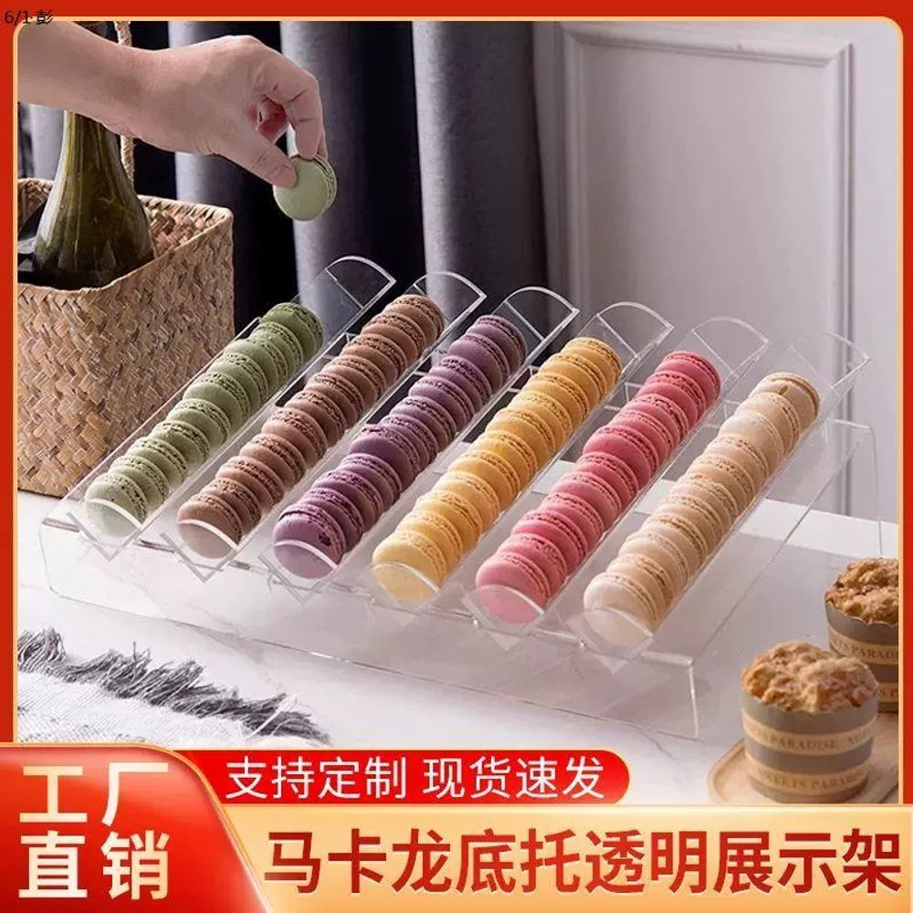 디저트 전시대 투명 과자진열대 마카롱 기본형 - 상세 이미지 5