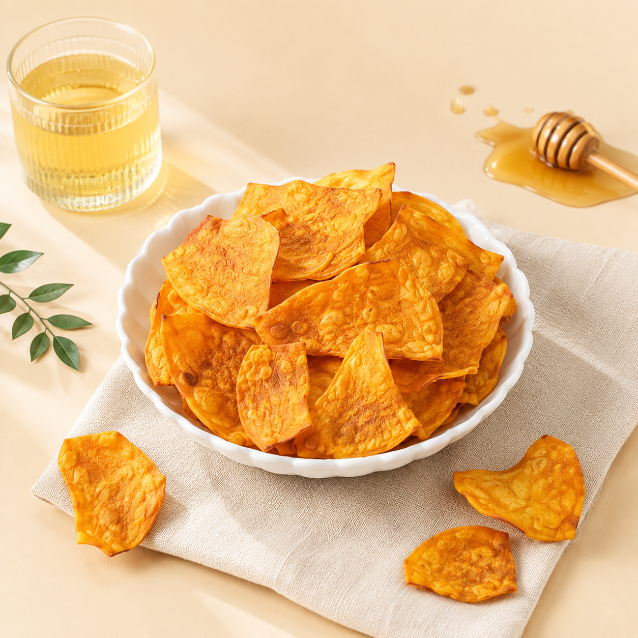 황금 허니 고구마칩 320g 달콤바삭 간식 건강 대국민 바삭하고 바삭한 고구마맛집 - 상세 이미지 2