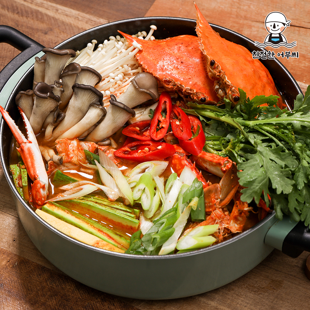 꽃게 제철 활 숫꽃게 톱밥 가을 생물 급냉 냉동 1kg 2kg 3kg 친절한어부씨 상품 이미지