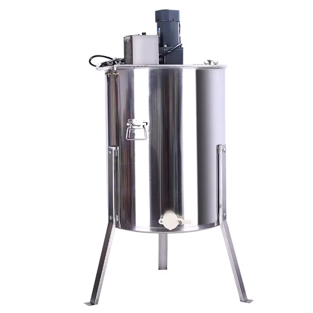 자동채밀기 추출 착즙 농장 벌통 전동 채취기 나무 2프레임 전동 탈봉기 - 상품 이미지