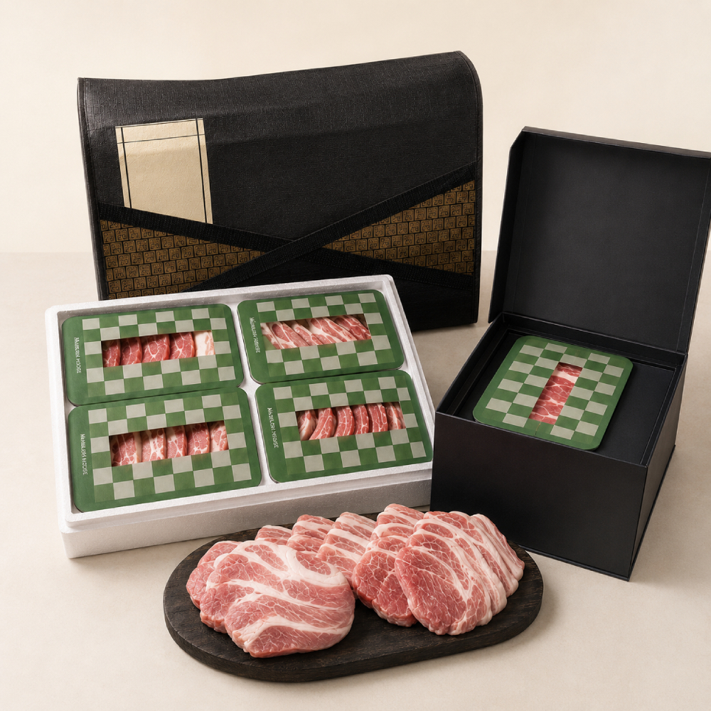 프리미엄 1등급 돼지고기 한돈 선물세트 혼합, 2kg, 1개 - 상품 이미지