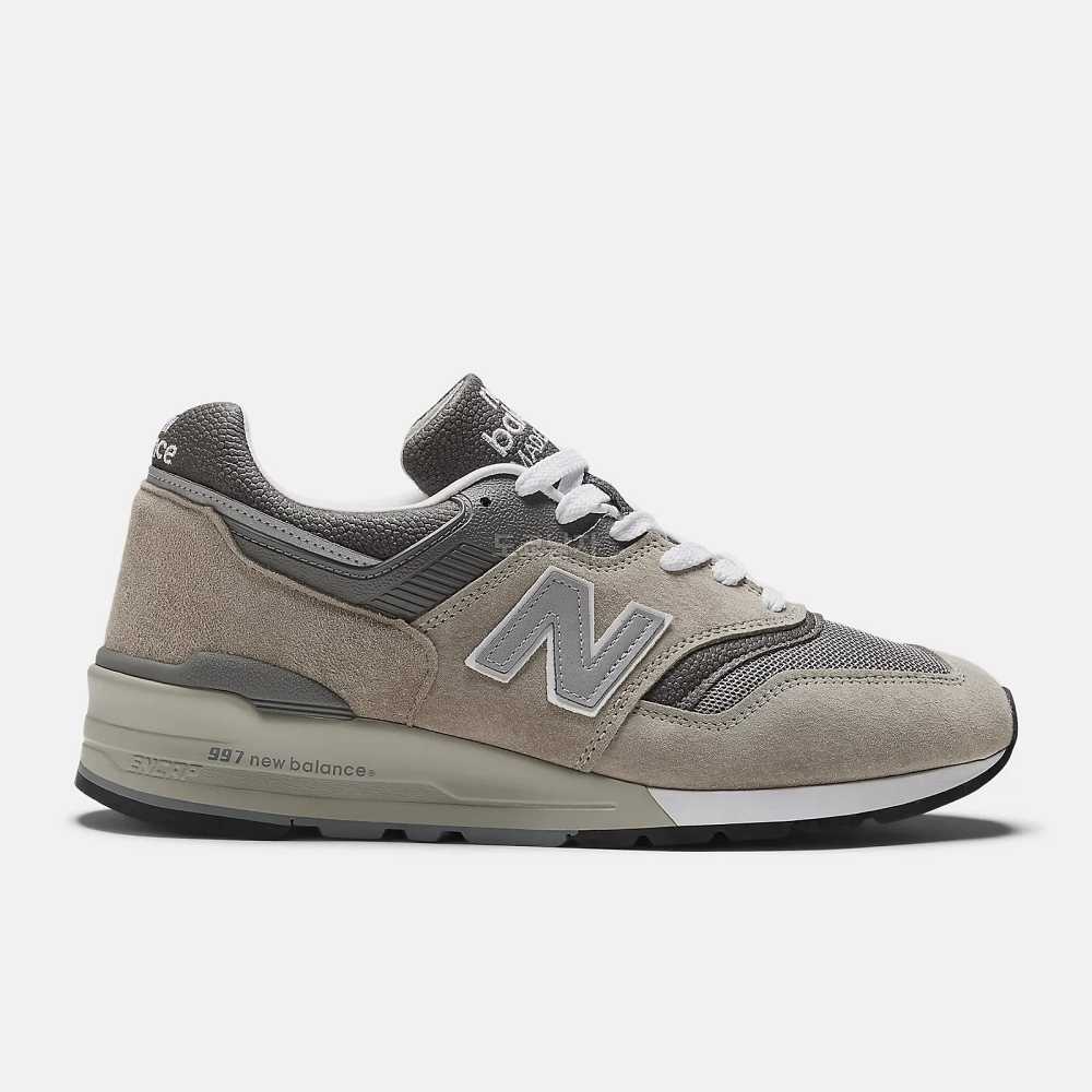 뉴발란스 997 MADE IN USA 코어 스웨이드 스니커즈 U997GY 그레이, 245 - 상세 이미지 2