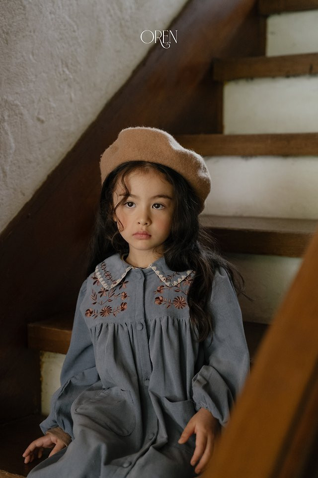 오렌 26가을 카밀 코듀로이 원피스 유아 키즈 아동 여아 유아동 가을옷 - 상세 이미지 5
