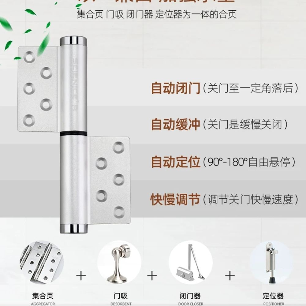 자동닫힘 경첩 가구 무소음 방문 오토클로징 자동 도어 닫힘 - 상세 이미지 3