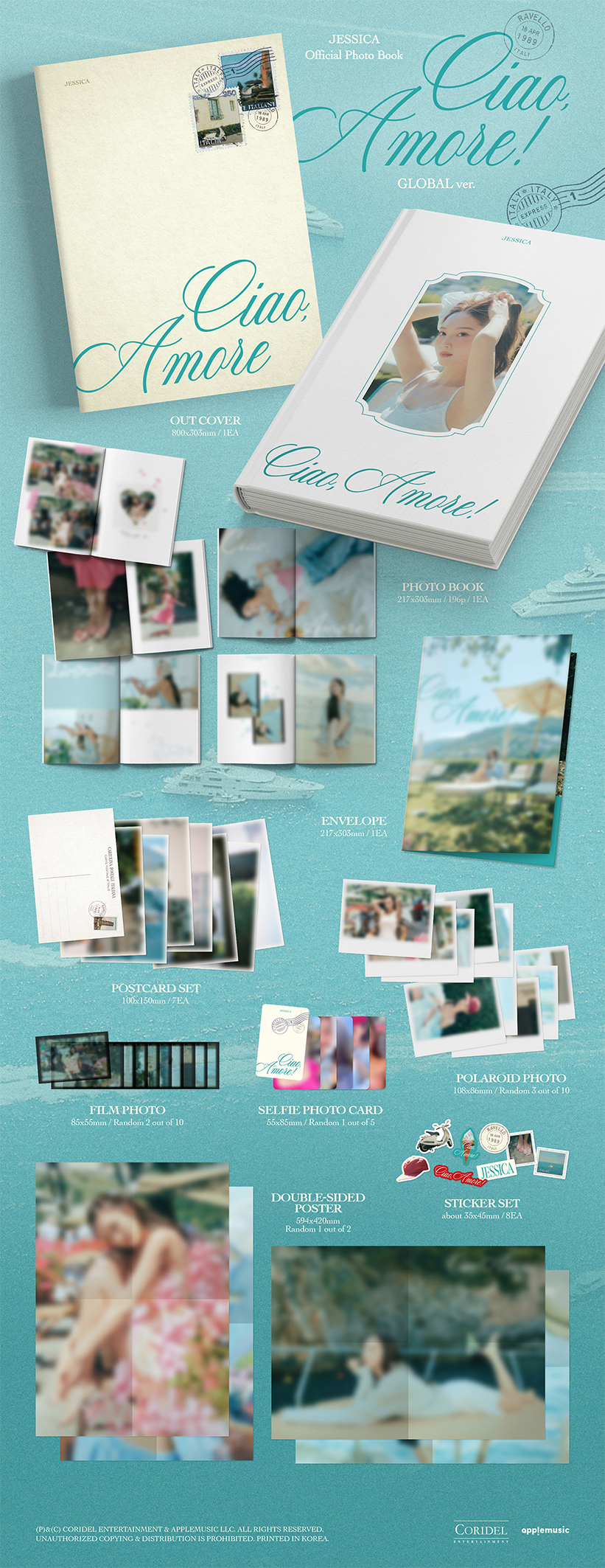 JESSICA CIAO AMORE! Photobook — 2026 Official