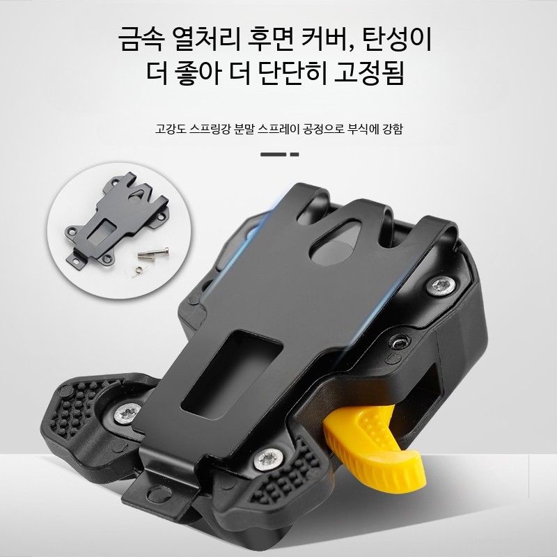임팩드릴 허리 걸이 공구 작업 벨트 홀더 버클 전기 기사 퀵 릴리스 보관 휴대용 - 상세 이미지 5