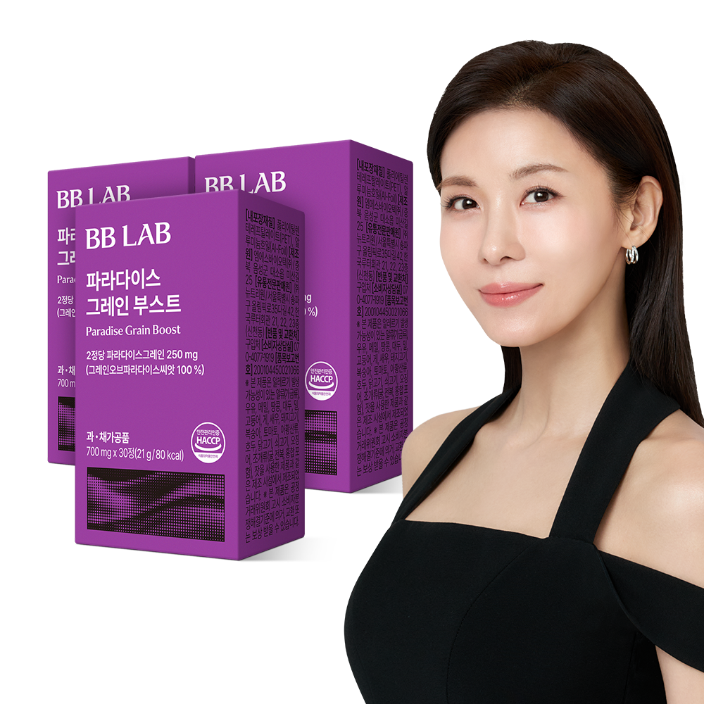 비비랩 파라다이스 그레인 부스트 30정, 4개