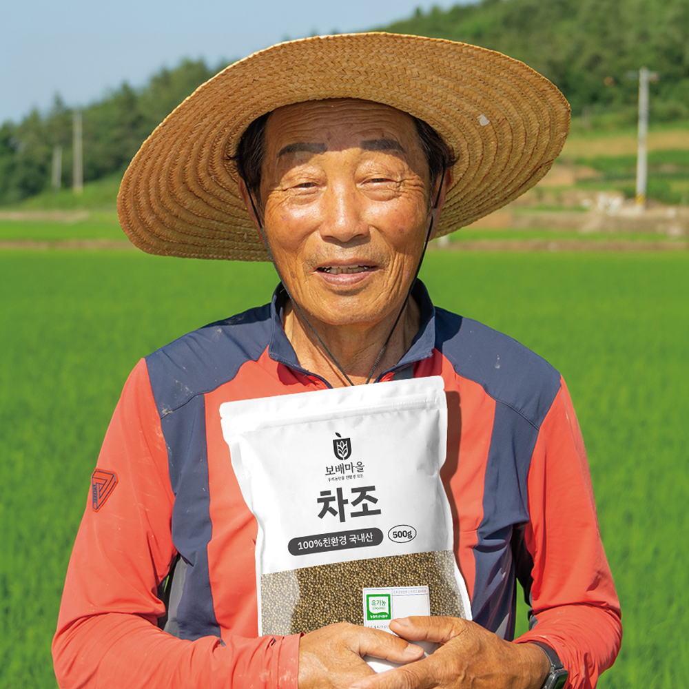 24년산 햇곡 차조 국산 무농약 500g - 상품 이미지