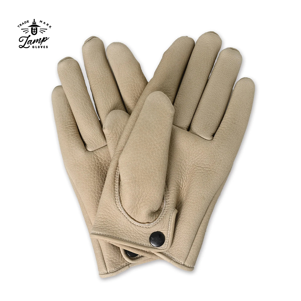 Lamp Gloves 램프 글러브 미드 그레이지 사슴가죽 일본 프리미엄 수제 범용 장갑 - 상세 이미지 2