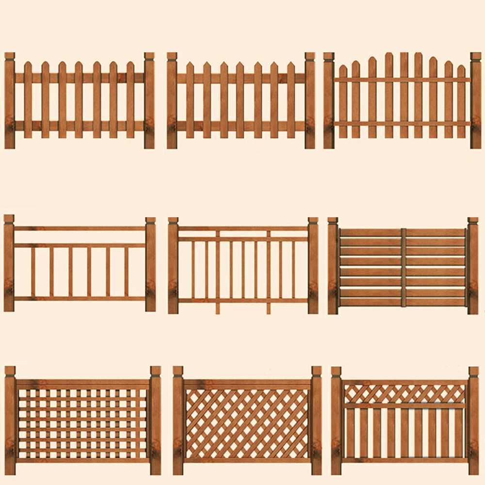 방부목 울타리 원목 전원 주택 마당 목재 나무 화단 01 모델(사진참고) - 상품 이미지