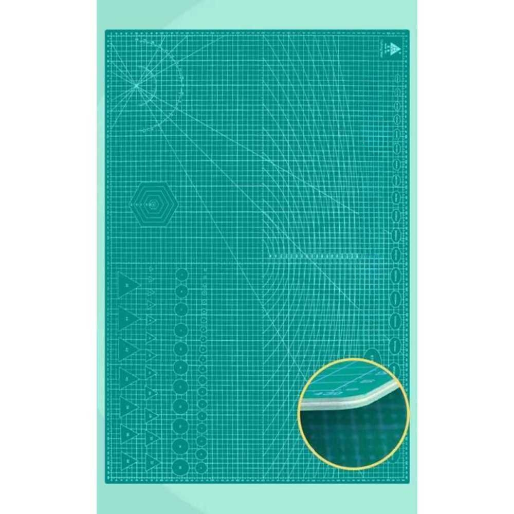 데스크커팅매트 패드 공방 깔판 보드 테이블 조각 60X90CM(그린) - 상품 이미지