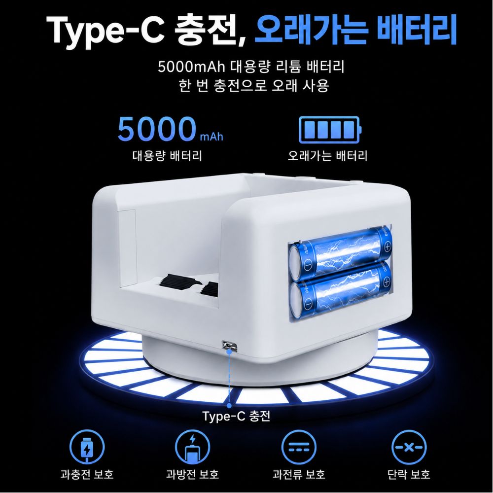 자동 카드 셔플기 포커 분배기 딜러 머신 홀덤 보드게임 360도 회전 이미지 8