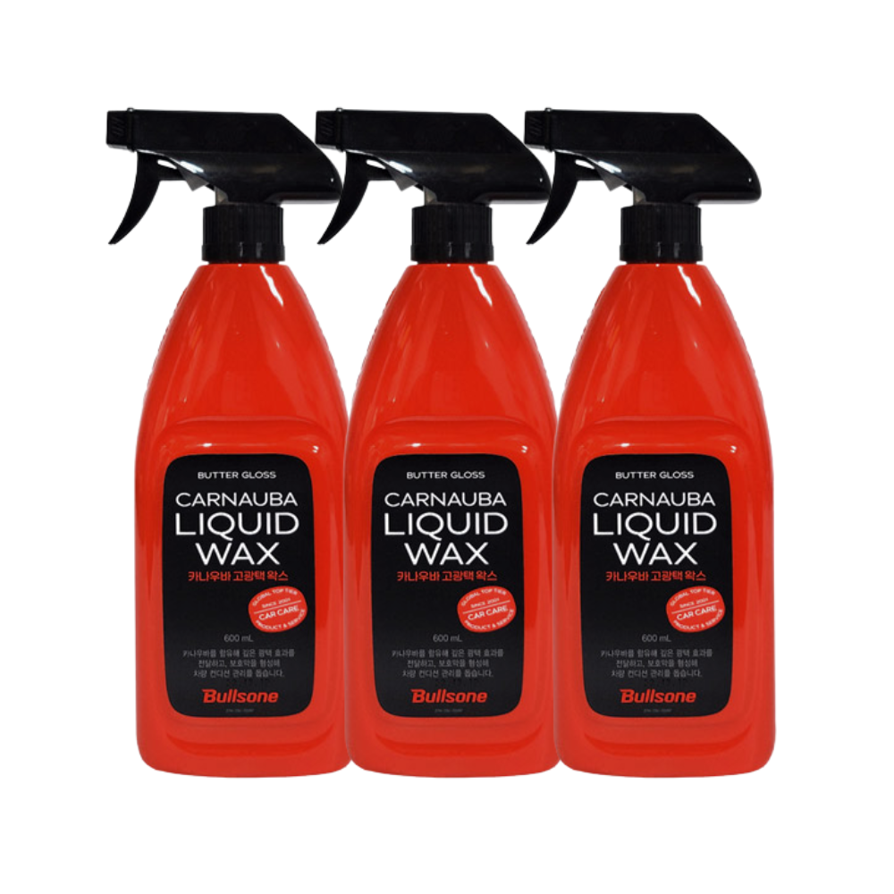 불스원 카나우바 고광택왁스 600ml x3개 차량용 세차용품 - 상품 이미지