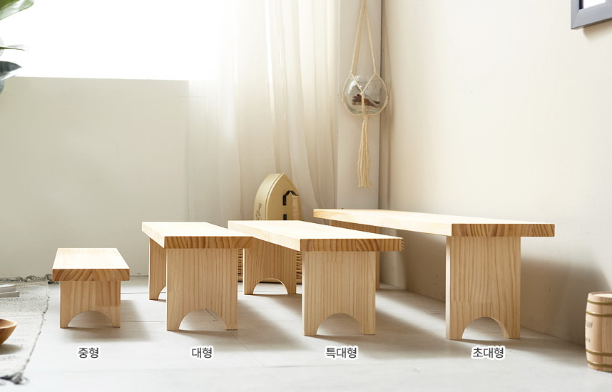 국산 소나무 원목 화분 선반 정리대 다육이 진열대 - 상세 이미지 4