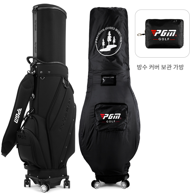 PGM 바퀴달린 골프백 캐디백 항공 캐리어 항공커버 - 상세 이미지 4