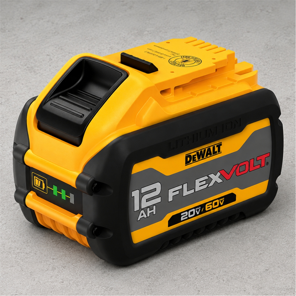 디월트 FLEXVOLT 리튬이온 배터리 충전드릴 밧데리 60V 20V 겸용 DCB612-KR - 상품 이미지