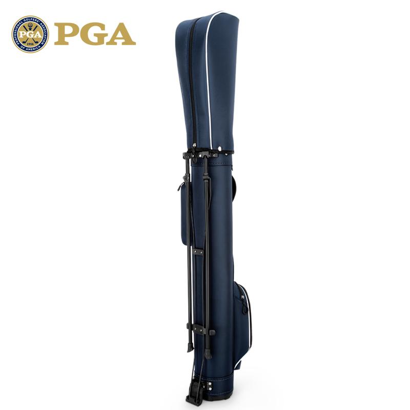 PGA 정품 휴대용 캐디백 스탠드 하프백 하프 골프채 가방 골프백 클럽 8-9개 수납 - 상세 이미지 4