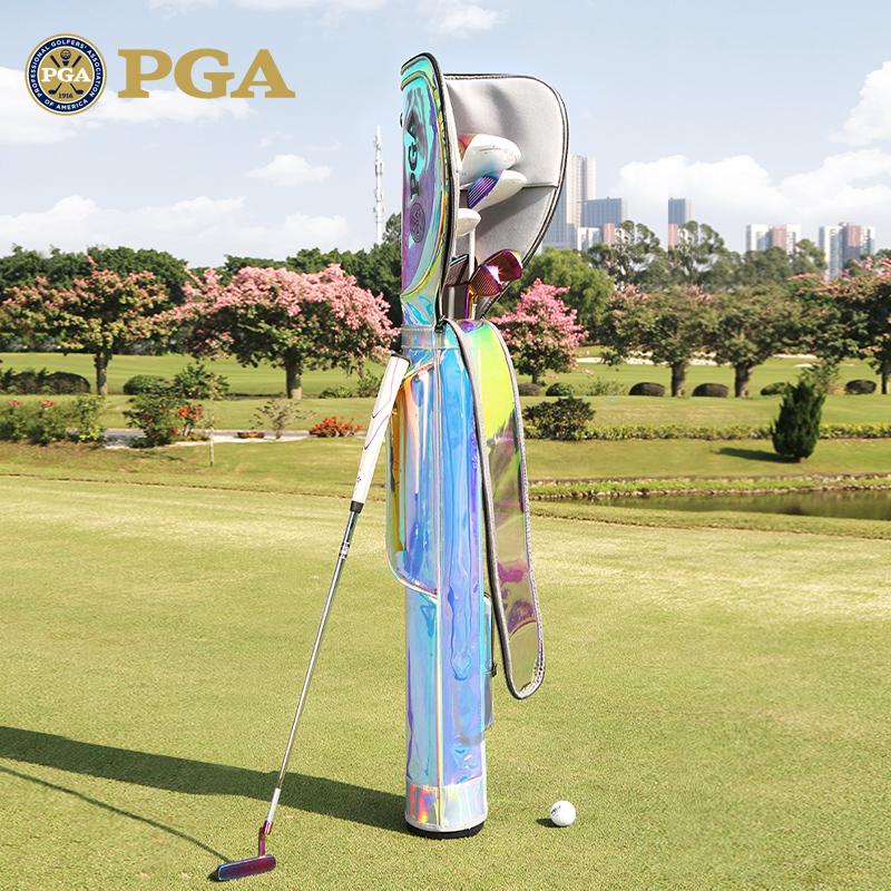 PGA 정품 경량 하프백 가벼운 하프 캐디백 골프채 가방 남성 여성 연습장 연습용 스크린 골프백 7개 수납 - 상세 이미지 4