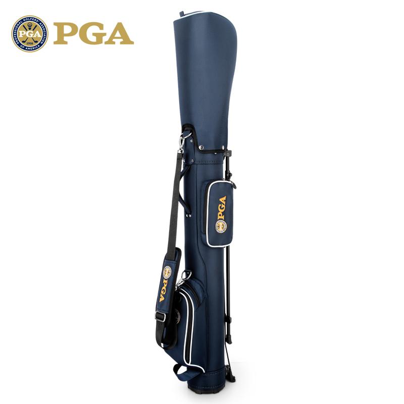 PGA 정품 휴대용 캐디백 스탠드 하프백 하프 골프채 가방 골프백 클럽 8-9개 수납 - 상세 이미지 2