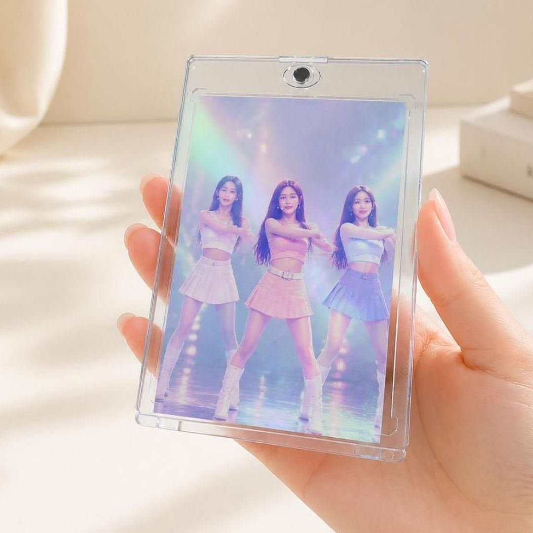 일본 카드 자석 탑로더 투명 케이스 슬리브 포켓몬카드 유희왕카드 보관함 이미지 6